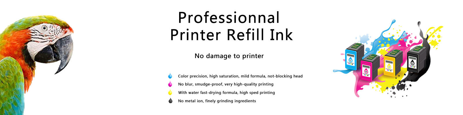 Impresora de chorro de tinta Refill Ink